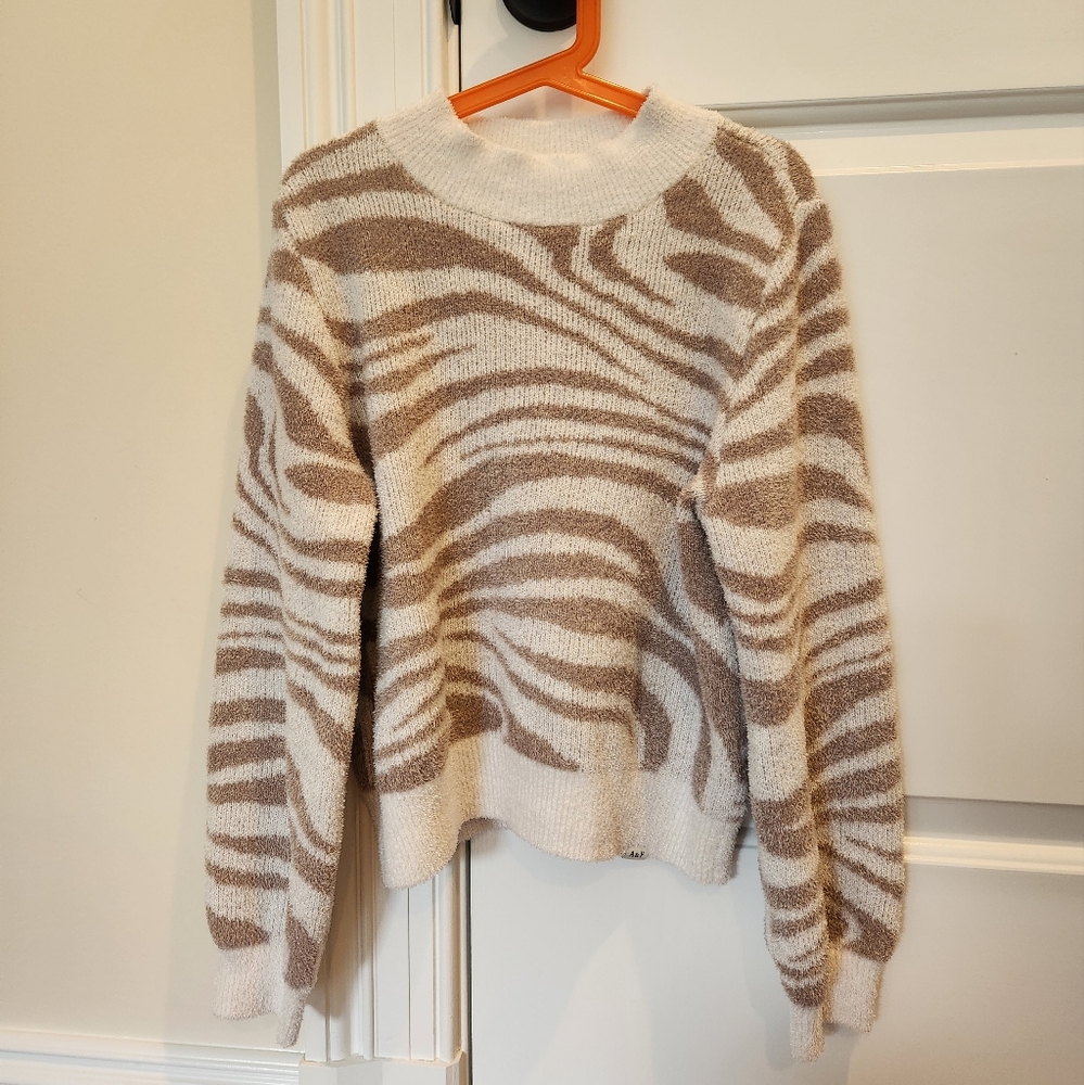 Abercrombie kids eyelash Sweater